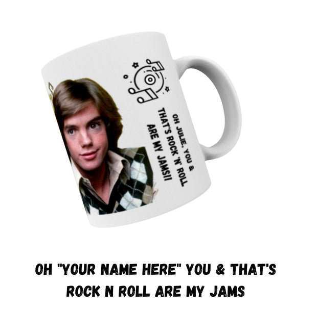 Personalized Gifts Shaun Cassidy Inspired With Your Name & Saying of Your Choice on an 15 0z Coffee Mug Cup - Loved by Lori Maye #