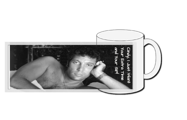 Personalized Gifts Tom Jones Inspired With Your Name & Saying of Your Choice Coffee Mug Cup ~ Vintage Great Christmas Gift Mug! - Loved by Lori Maye #