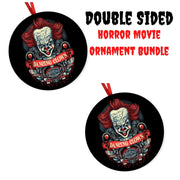 Ornament Horror Movie Christmas, Halloween Ornament - Scream – Horror Christmas Ornaments - Friday the 13th – Chucky Horror movie characters - Loved by Lori Maye #