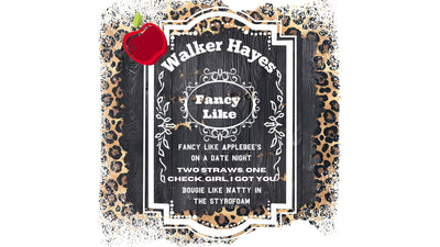 Fancy Like Walker Hayes Applebees on a Date Night PNG Sublimation Download File PNG, Fancy Like Print, Country Music png - Loved by Lori Maye #